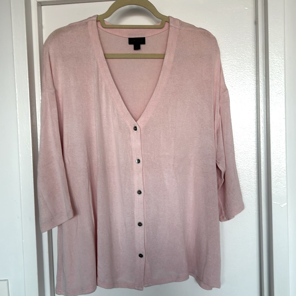 J Jill Wearever buttoned top